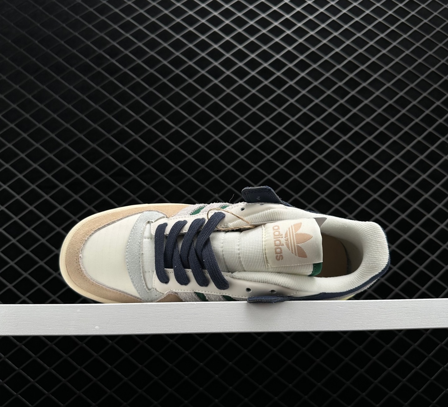 Adidas Forum 84 Low 'Beige Navy Green' GW4332 - Classic Style with a Twist Adidas Forum 84 Low 'Beige Navy Green' GW4332 - Classic Style with a Twist