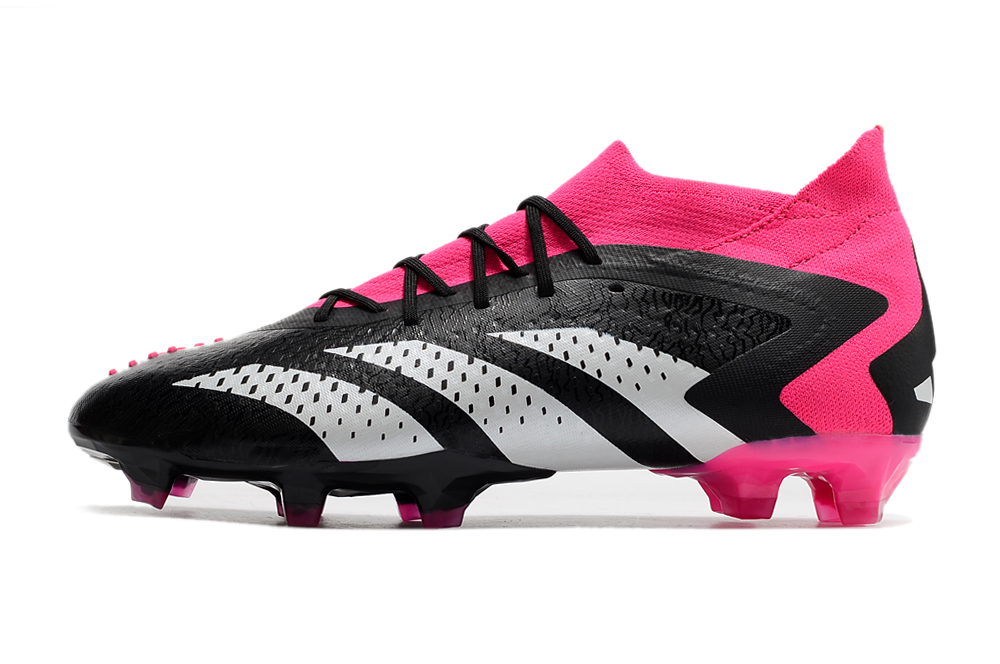 Adidas Predator Accuracy.1 FG Cleats - Core Black Cloud White GW4569