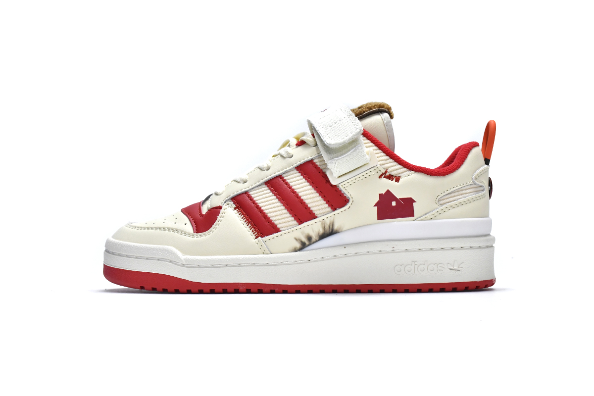 Adidas Originals Forum 84 Low Retro Sneakers White Red Unisex - GZ4378