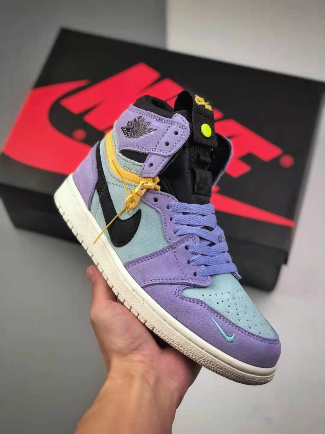 Air Jordan 1 High Switch 'Purple Pulse' CW6576-500