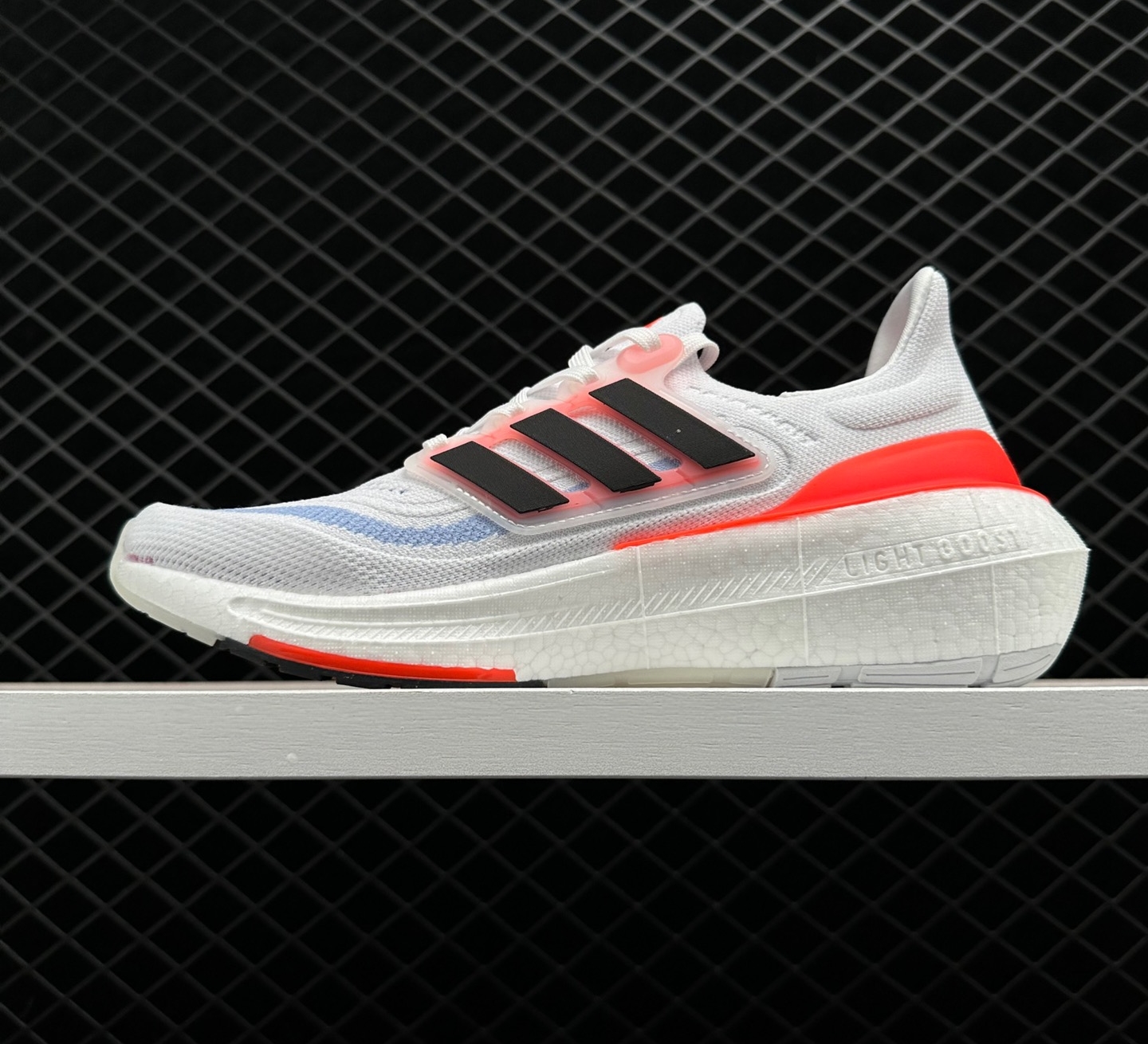 Adidas Ultra Boost Light White Black Solar Red HQ6351 - Premium Performance Running Shoes Adidas Ultra Boost Light White Black Solar Red HQ6351 - Premium Performance Running Shoes