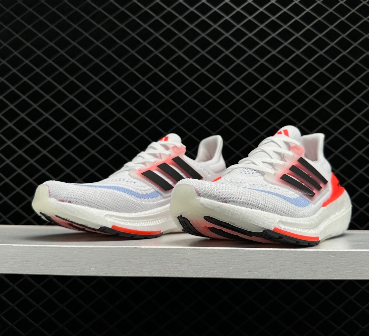 Adidas Ultra Boost Light White Black Solar Red HQ6351 - Premium Performance Running Shoes Adidas Ultra Boost Light White Black Solar Red HQ6351 - Premium Performance Running Shoes