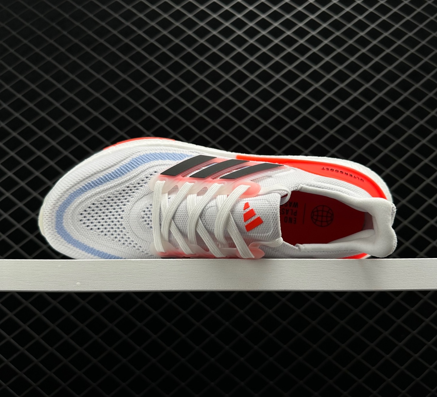 Adidas Ultra Boost Light White Black Solar Red HQ6351 - Premium Performance Running Shoes Adidas Ultra Boost Light White Black Solar Red HQ6351 - Premium Performance Running Shoes