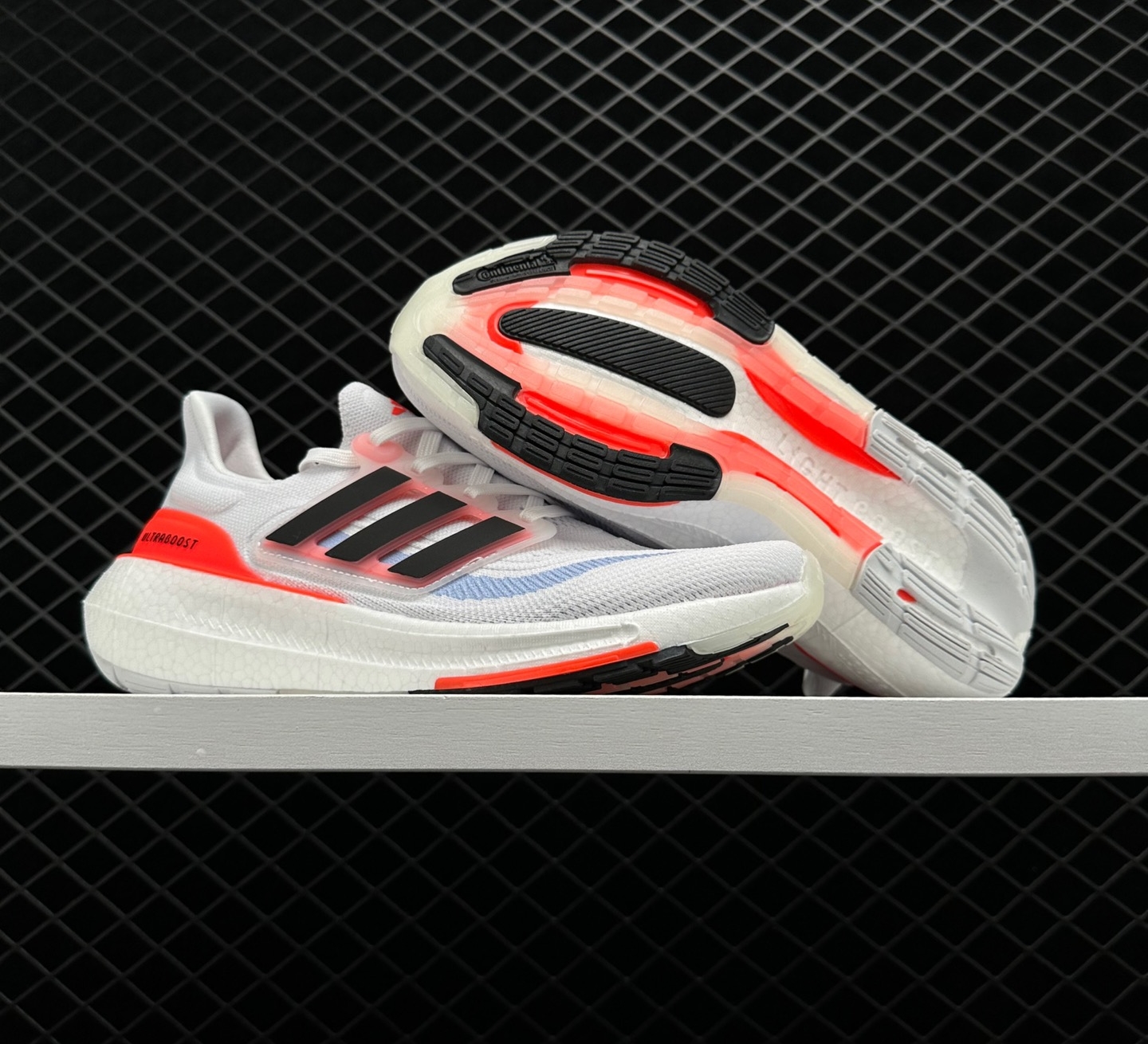 Adidas Ultra Boost Light White Black Solar Red HQ6351 - Premium Performance Running Shoes Adidas Ultra Boost Light White Black Solar Red HQ6351 - Premium Performance Running Shoes