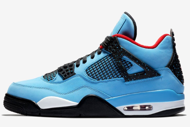 Air Jordan 4 Travis Scott 308497-406: Authentic Sneakers with Unique Design