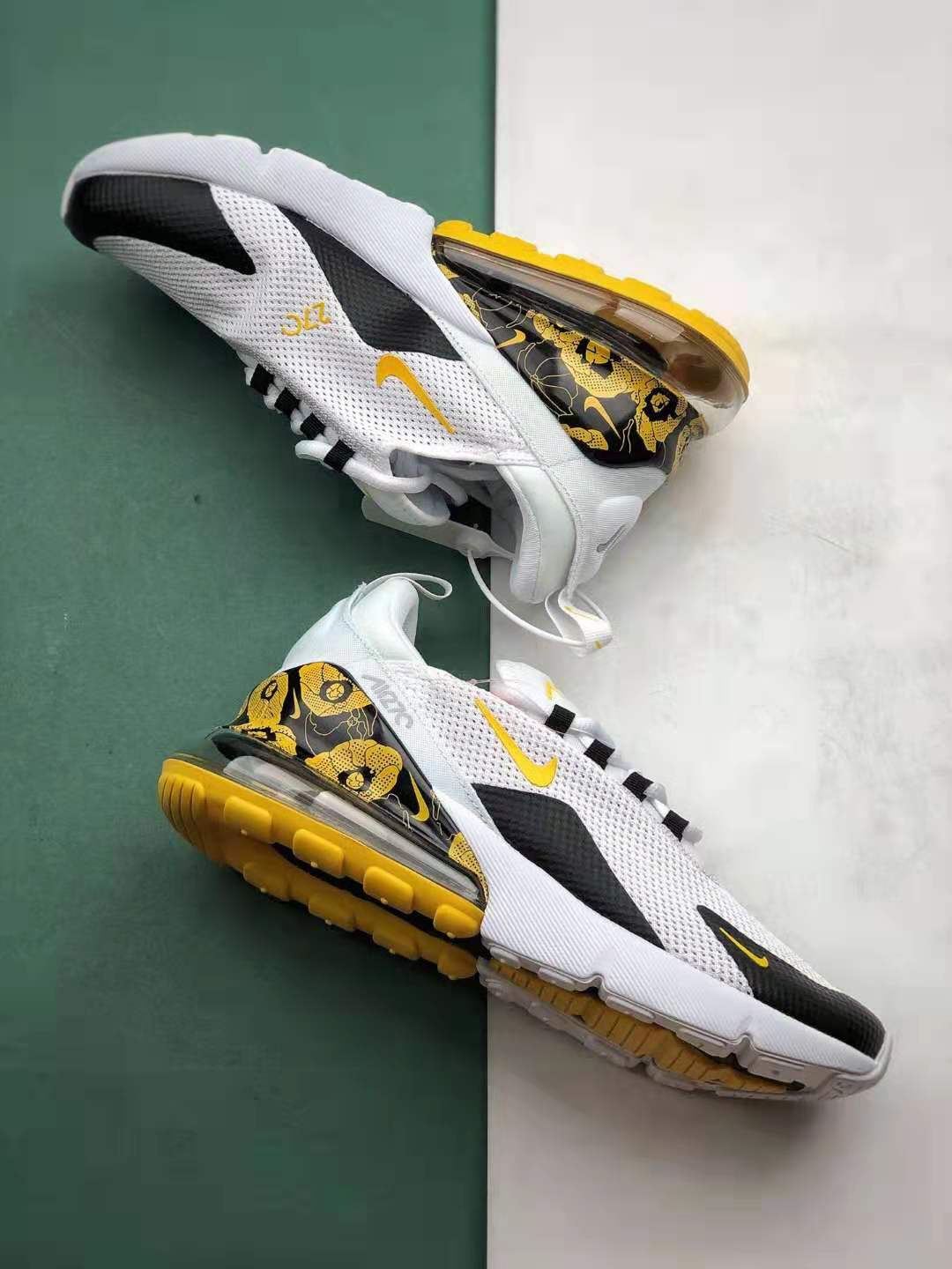 Nike Air Max 270 SE Floral Black Crimson Gold AR0499-005 | Limited Edition Sneakers Nike Air Max 270 SE Floral Black Crimson Gold AR0499-005 | Limited Edition Sneakers