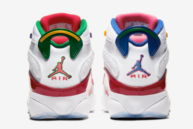Jordan 6 Rings 'Multicolor' CW7003-100: Premium Sneakers Inspired by Iconic Moments