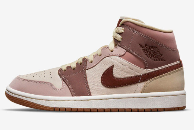 Air Jordan 1 Mid WMNS Milk Tea Brown DO7440-821 - Premium Style and Comfort