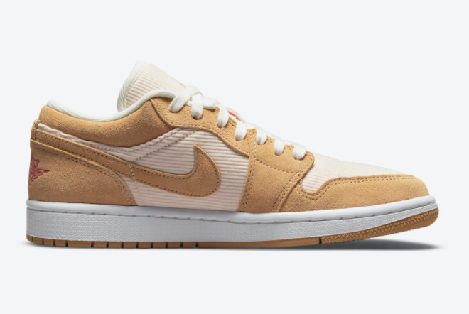 Air Jordan 1 Low Corduroy Suede DH7820-700 - Shop the Latest Jordan 1 Low Styles