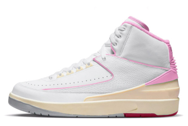 Air Jordan 2 WMNS 'Soft Pink' FB2372-100 - Feminine and Stylish Basketball Sneakers
