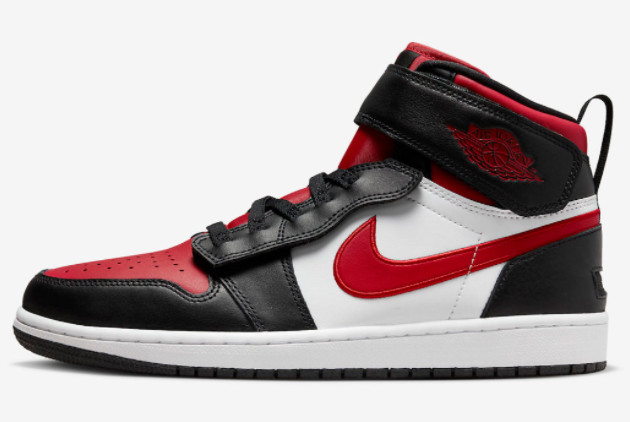 Air Jordan 1 FlyEase 'Fire Red' Black/Fire Red-White CQ3835-061 - Top-notch comfort and style for sneaker enthusiasts!