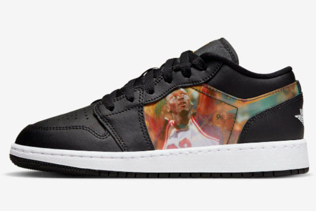 Air Jordan 1 Low 'Hologram' DR9497-001 - Unique holographic design, iconic sneaker style