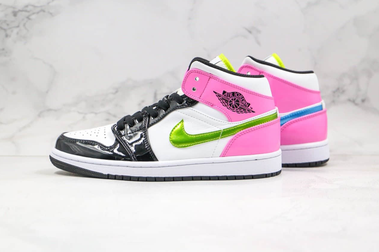 Air Jordan 1 Mid SE 'Cyber Active Fuchsia' CZ9834-100 - Premium Style and Vibrant Colors in One Sneaker