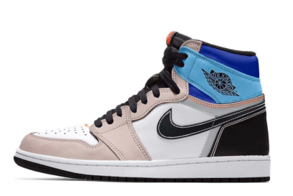 Air Jordan 1 High OG Pro 'Multi-Color' White/Multi-Color-Total Orange DC6515-100 - Stylish Sneakers for the Modern Athlete
