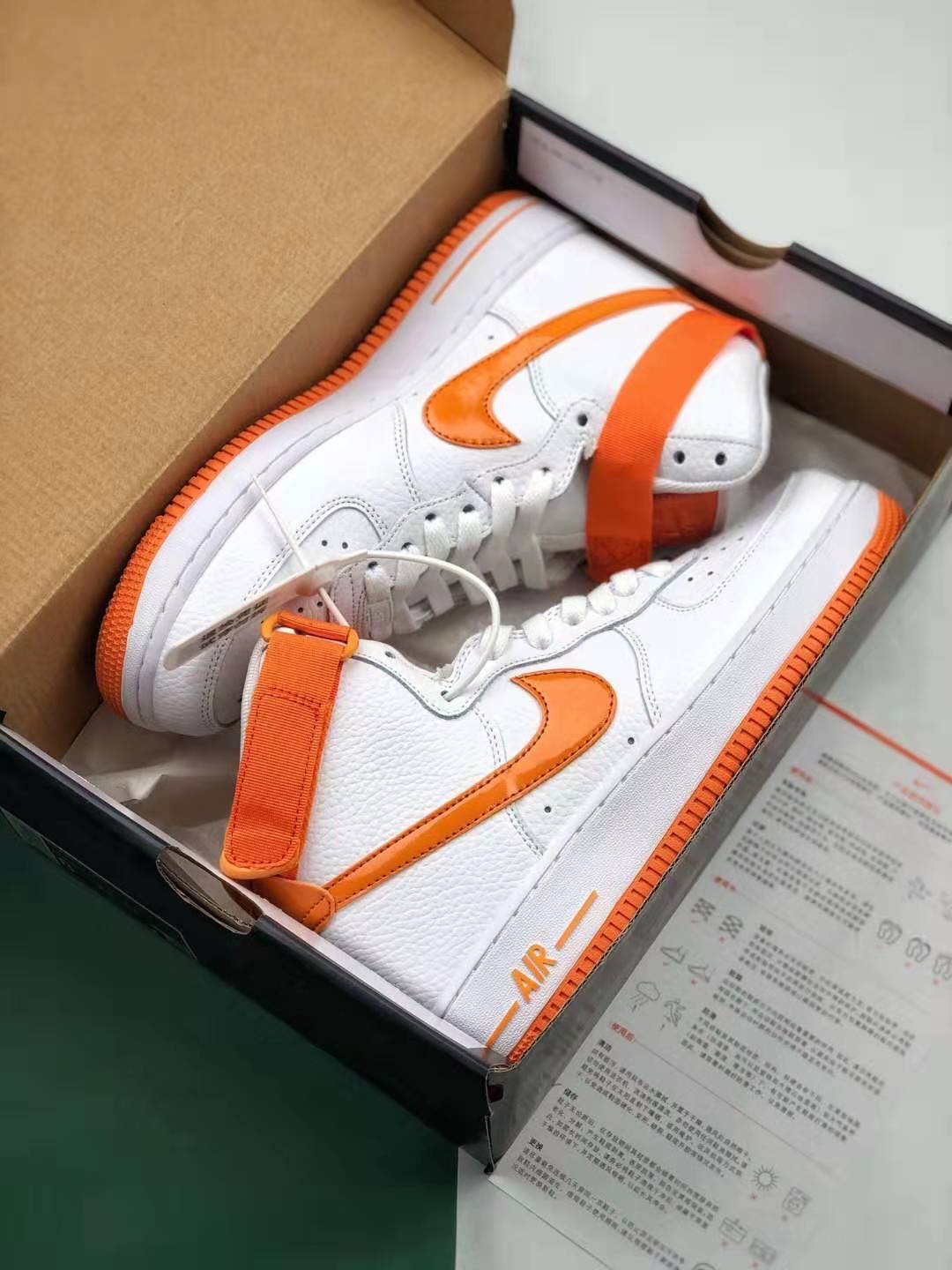 Nike Air Force 1 High 'Vibrant Orange' 334031-109 - Shop the Iconic Sneaker Now! Nike Air Force 1 High 'Vibrant Orange' 334031-109 - Shop the Iconic Sneaker Now!