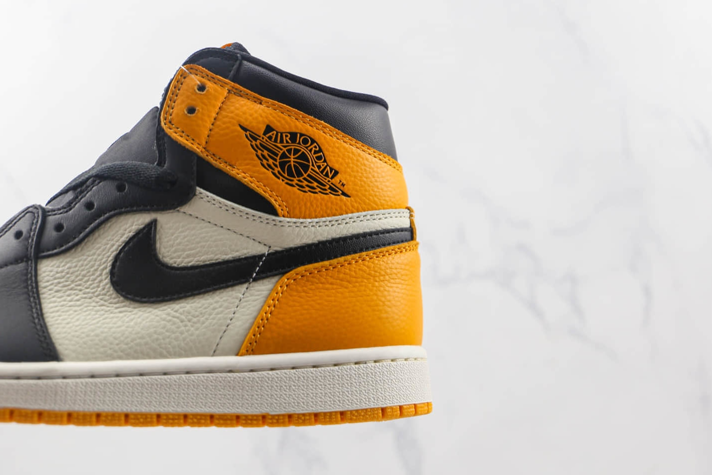 Air Jordan 1 Retro High OG 'Yellow Toe White' Exclusive - Shop Now!