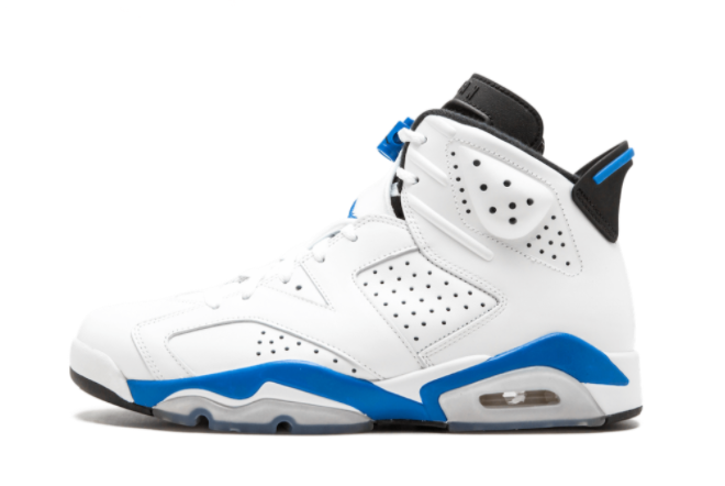 Air Jordan 6 Retro 'Sport Blue' 384664-107 - Premium Sneakers for Sports Enthusiasts