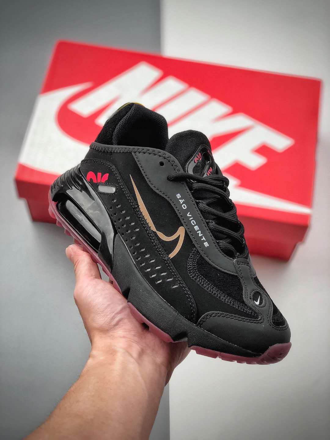 Nike Neymar Jr. x Air Max 2090 'Black' CU9371-001 - Classic Collaboration with a Modern Twist