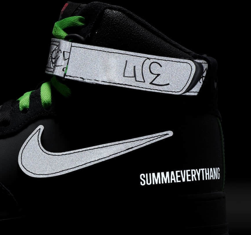 Nike Lauren Halsey x Air Force 1 High LE 'ALL FOR 1 - LA' CU3052-001 | Limited Edition Sneakers Nike Lauren Halsey x Air Force 1 High LE 'ALL FOR 1 - LA' CU3052-001 | Limited Edition Sneakers