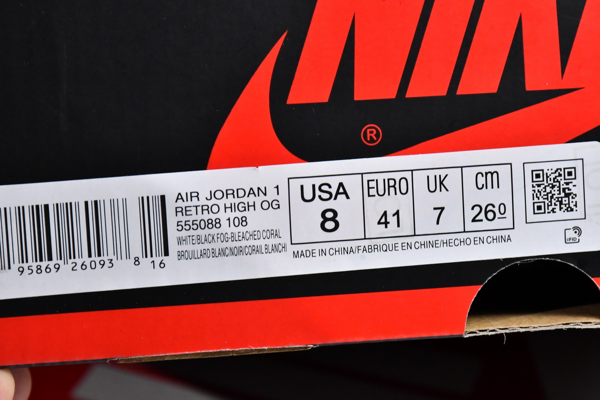 Air Jordan 1 Retro High OG 'Stage Haze' 555088-108 - Trendy & Authentic Sneakers