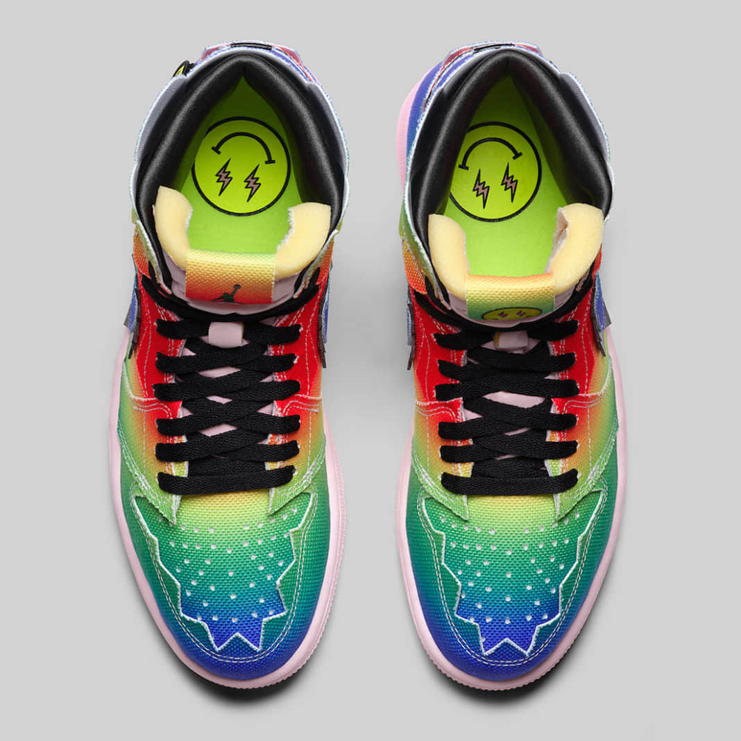 J Balvin Air Jordan 1 Retro OG High 'Colores Y Vibras' DC3481-900 – Limited Edition Collaboration!