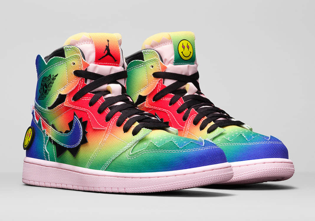 J Balvin Air Jordan 1 Retro OG High 'Colores Y Vibras' DC3481-900 – Limited Edition Collaboration!