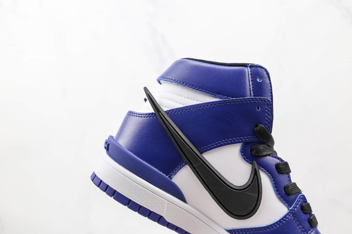 Nike AMBUSH x Dunk High 'Deep Royal' CU7544-400: Exclusive Collaboration with Ambush for Deep Royal Blue Sneaker Nike AMBUSH x Dunk High 'Deep Royal' CU7544-400: Exclusive Collaboration with Ambush for Deep Royal Blue Sneaker