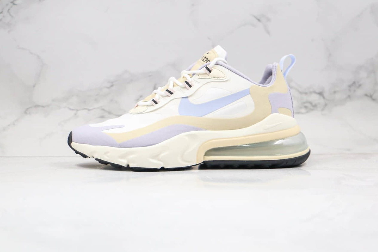 Nike Air Max 270 React 'White Fossil' CT1287-100 - Stylish and Comfortable Footwear