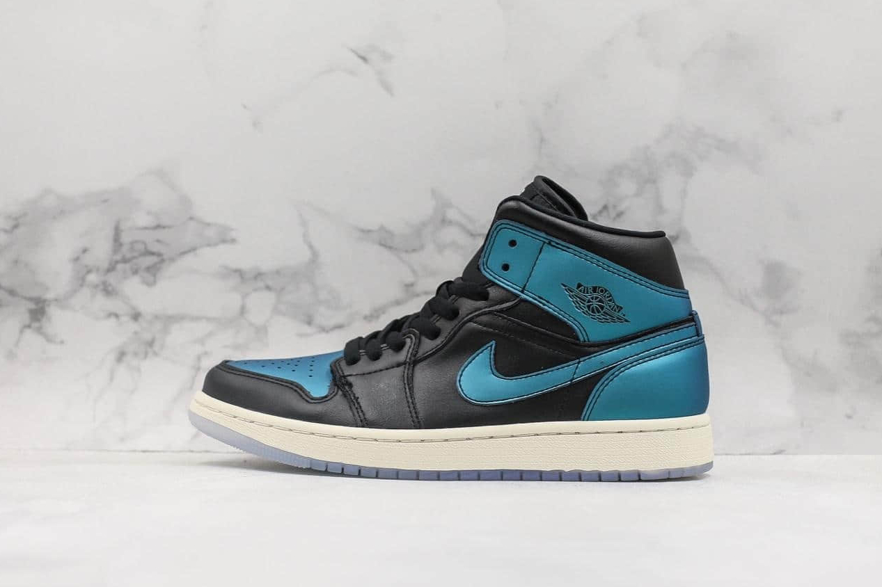 Air Jordan 1 Mid 'Metallic Turquoise' BQ6472-009 - Stylish and Sleek Sneakers for Men Air Jordan 1 Mid 'Metallic Turquoise' BQ6472-009 - Stylish and Sleek Sneakers for Men