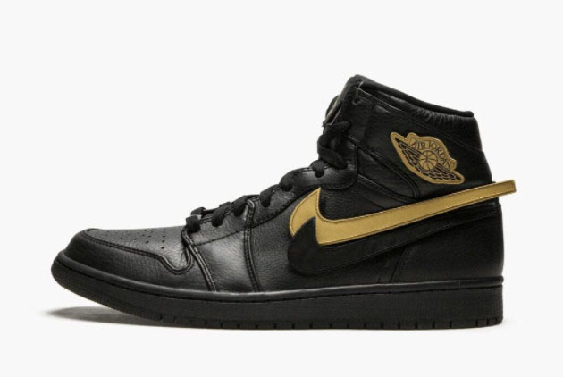 Air Jordan 1 High 'BHM' Metallic Gold/Black-White - Shop Now!