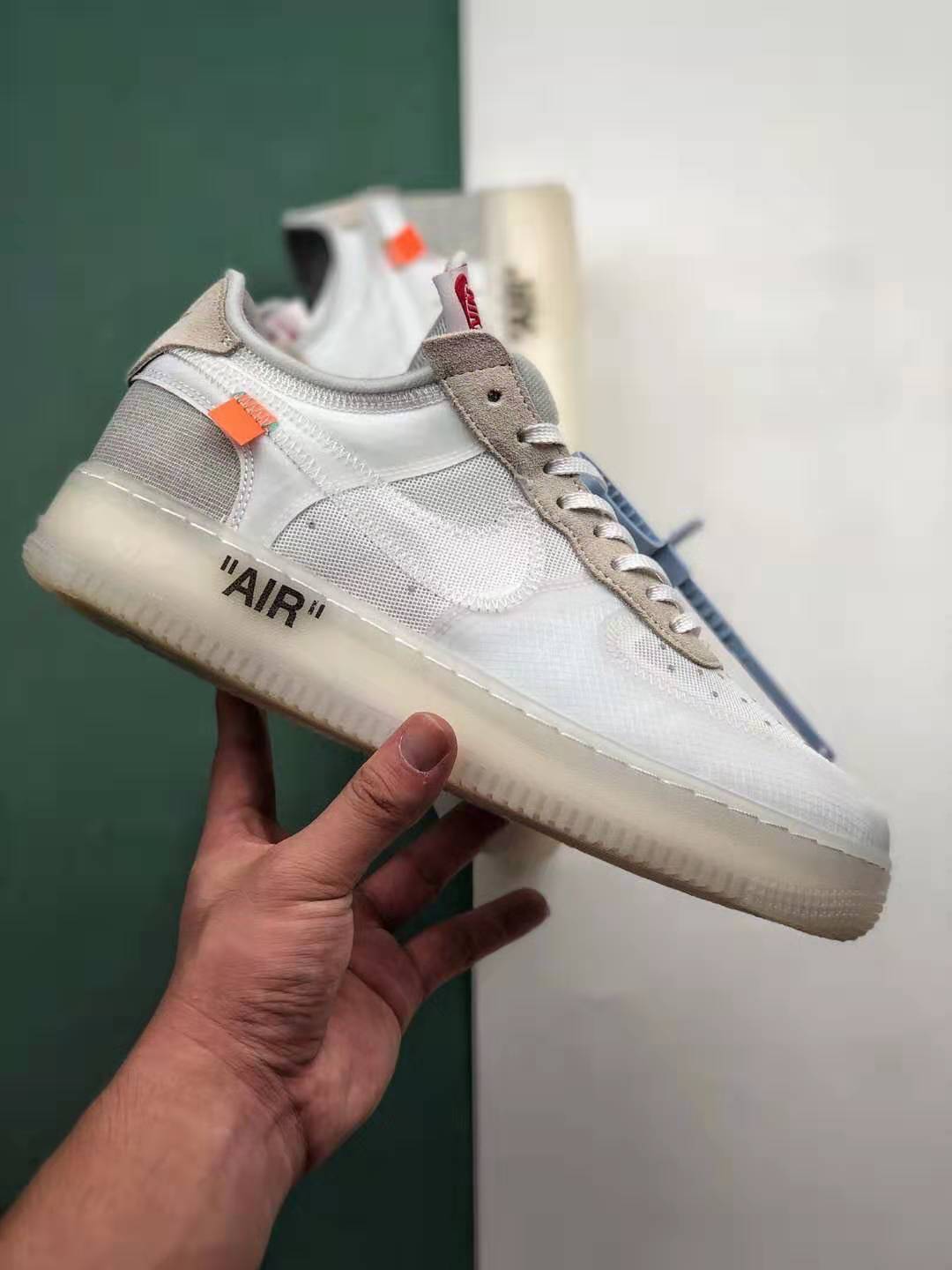 Nike OFF-WHITE Air Force 1 Low AO4606-100: 'The Ten' Collaboration Nike OFF-WHITE Air Force 1 Low AO4606-100: 'The Ten' Collaboration
