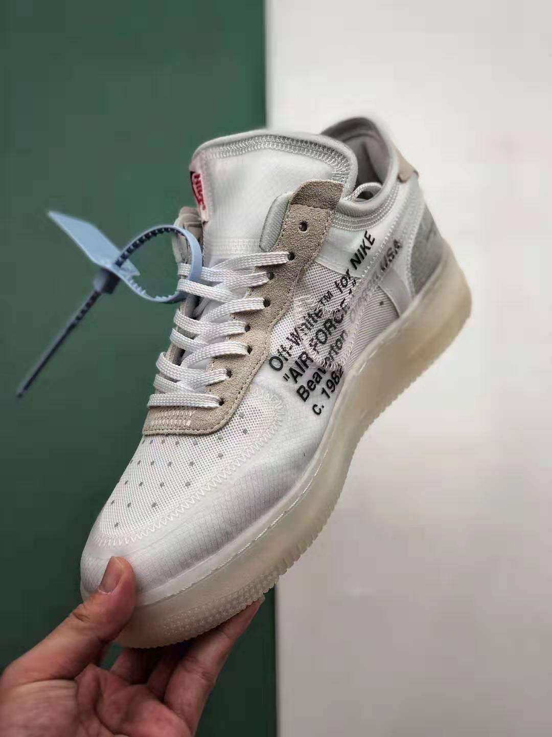 Nike OFF-WHITE Air Force 1 Low AO4606-100: 'The Ten' Collaboration Nike OFF-WHITE Air Force 1 Low AO4606-100: 'The Ten' Collaboration