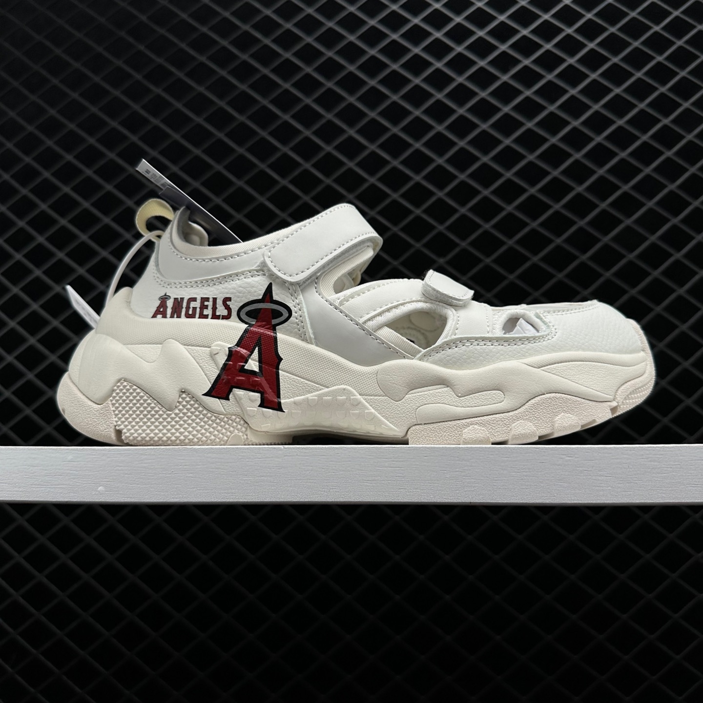 MLB Big Ball Chunky Mask LA Angels Sandal Shoes Sneakers 3ASDCH133-41IVS | Officially Licensed Team Merchandise