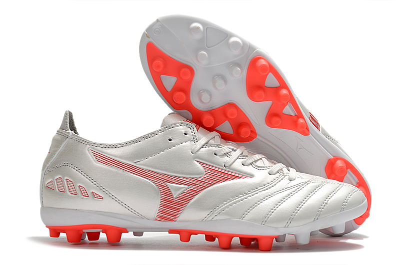 Mizuno Morelia Neo III Pro AG White Pink - Top Performance Football Boots