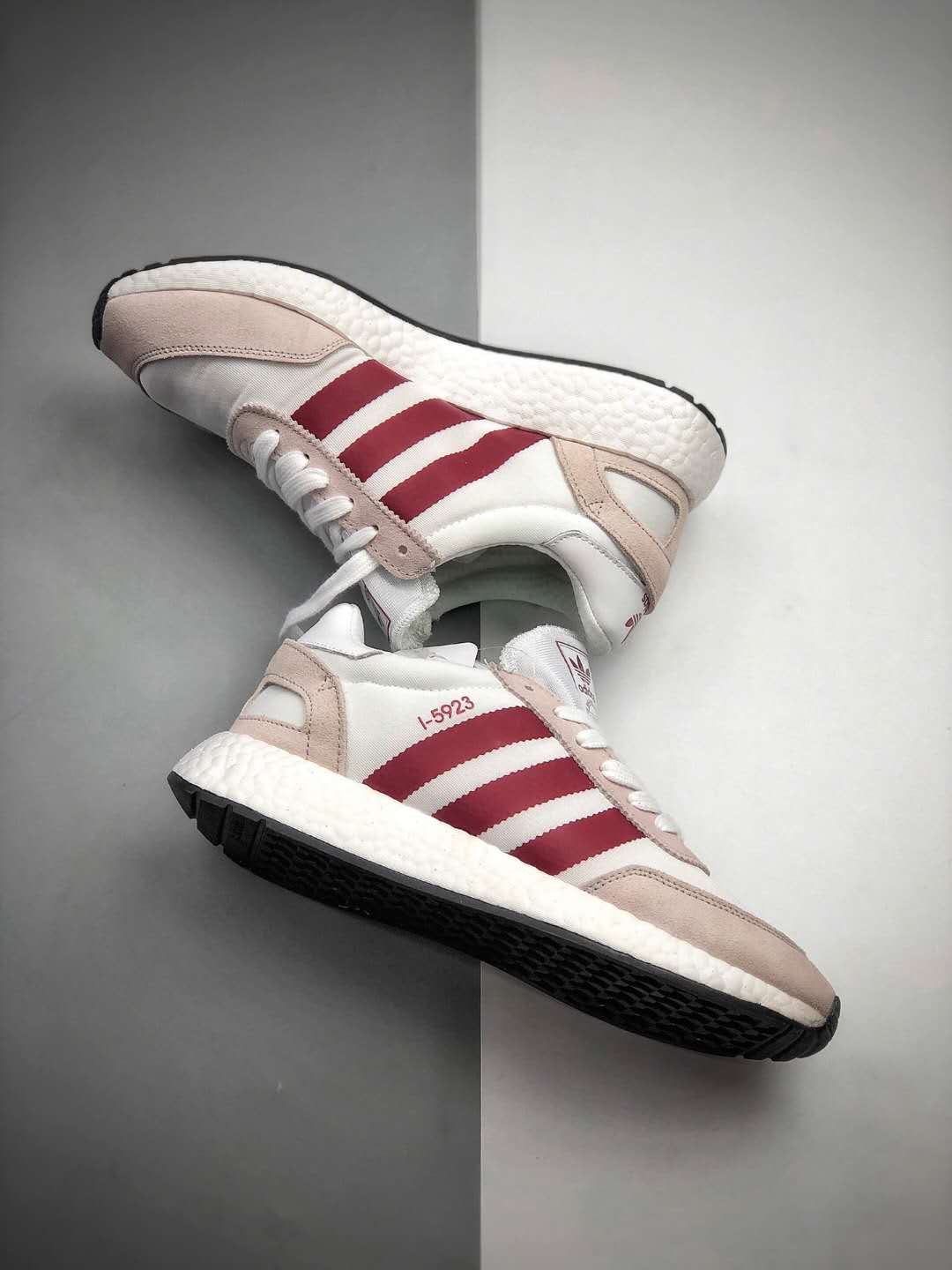 Adidas I-5923 'Grey Burgundy' D97231 - Stylish and On-Trend Athletic Sneakers Adidas I-5923 'Grey Burgundy' D97231 - Stylish and On-Trend Athletic Sneakers