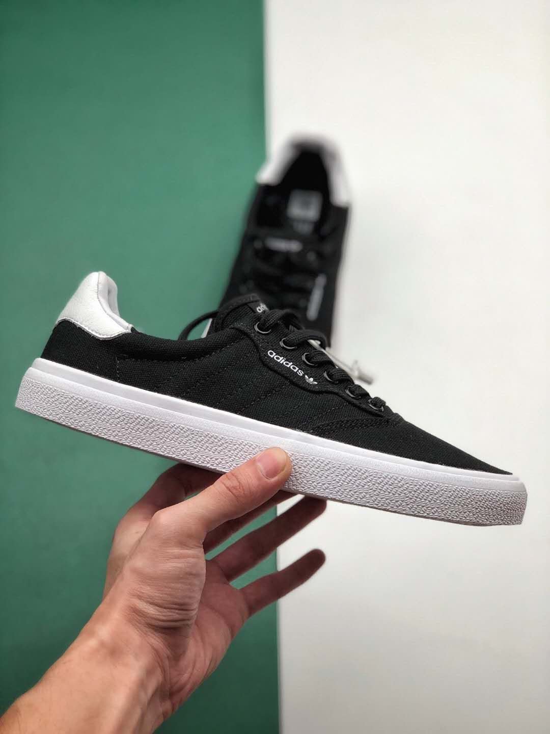 Adidas 3MC Vulc Core Black B22706 - Stylish Skate Shoes for All-Day Comfort