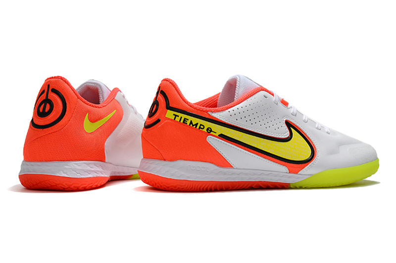 Nike Tiempo Legend 9 Pro Futsal Football Boots - White/Orange | Free Shipping Available Nike Tiempo Legend 9 Pro Futsal Football Boots - White/Orange | Free Shipping Available
