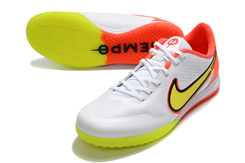 Nike Tiempo Legend 9 Pro Futsal Football Boots - White/Orange | Free Shipping Available Nike Tiempo Legend 9 Pro Futsal Football Boots - White/Orange | Free Shipping Available
