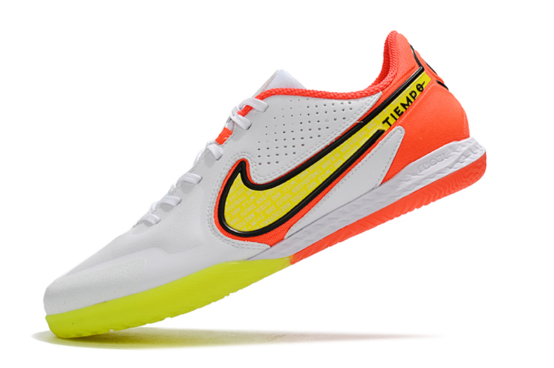 Nike Tiempo Legend 9 Pro Futsal Football Boots - White/Orange | Free Shipping Available Nike Tiempo Legend 9 Pro Futsal Football Boots - White/Orange | Free Shipping Available