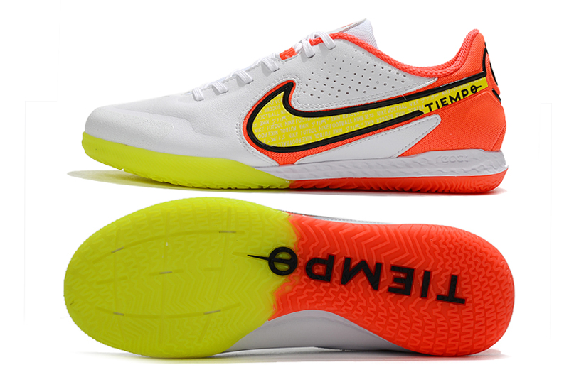Nike Tiempo Legend 9 Pro Futsal Football Boots - White/Orange | Free Shipping Available Nike Tiempo Legend 9 Pro Futsal Football Boots - White/Orange | Free Shipping Available