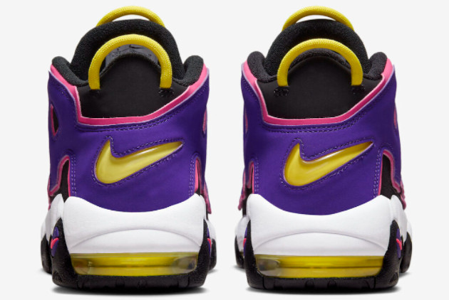 Nike Air More Uptempo 'Court Purple' Black/Multi Color DZ5187-001 - Stylish and Vibrant Sneakers