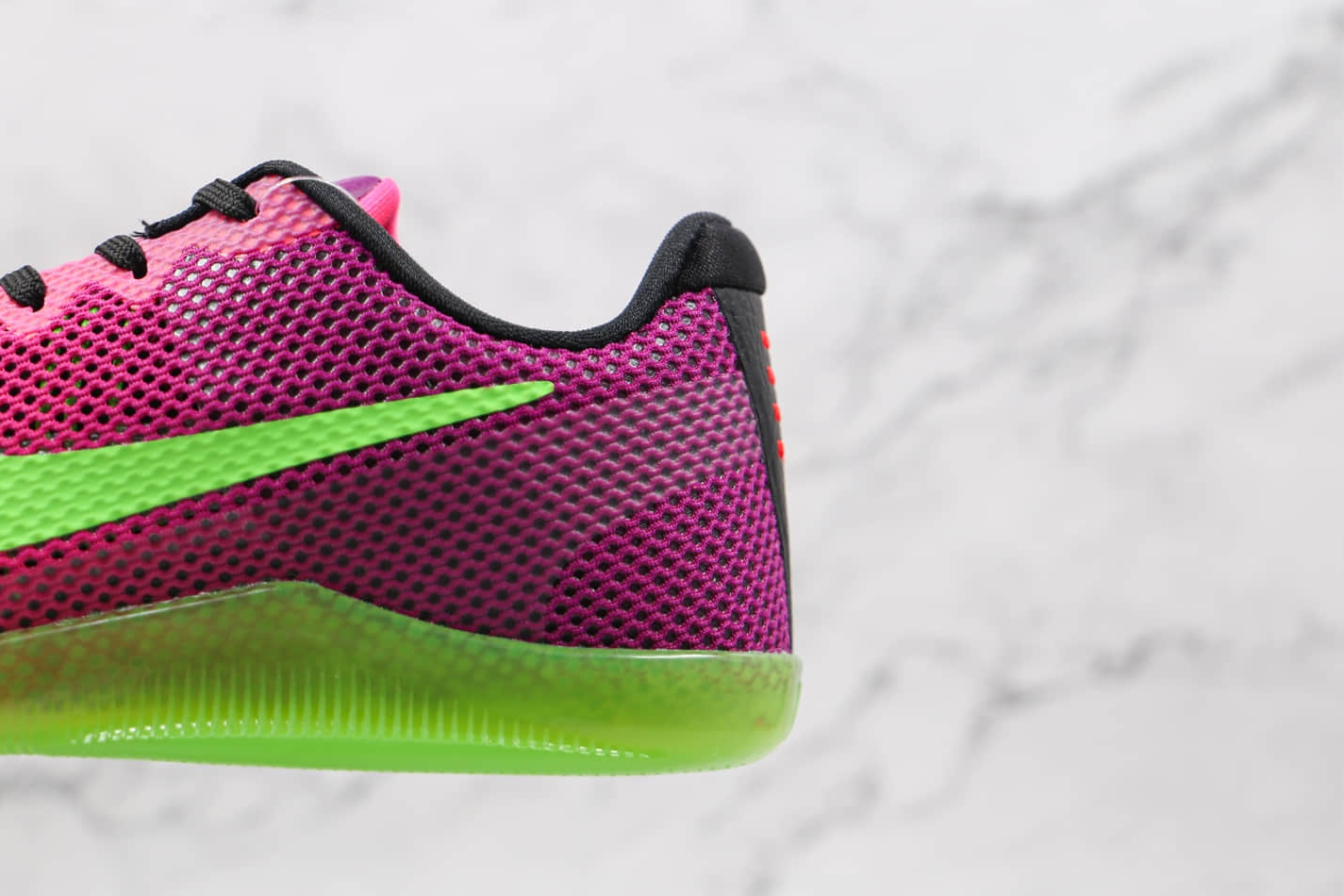 Nike Zoom Kobe 11 EP Mambacurial Pink Flash Action Green Red Plum - 836184-635 Nike Zoom Kobe 11 EP Mambacurial Pink Flash Action Green Red Plum - 836184-635