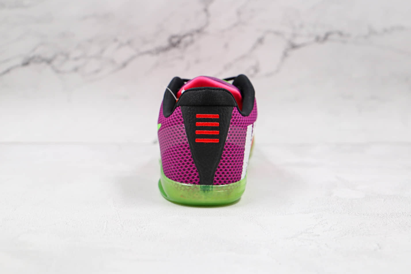 Nike Zoom Kobe 11 EP Mambacurial Pink Flash Action Green Red Plum - 836184-635 Nike Zoom Kobe 11 EP Mambacurial Pink Flash Action Green Red Plum - 836184-635