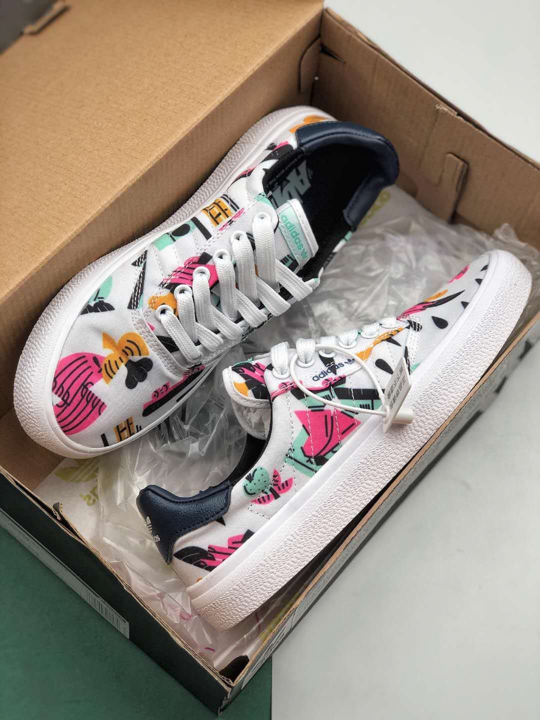 Adidas Originals 3MC White Multicolor DB3607 - Trendy Sneakers for Style Enthusiasts