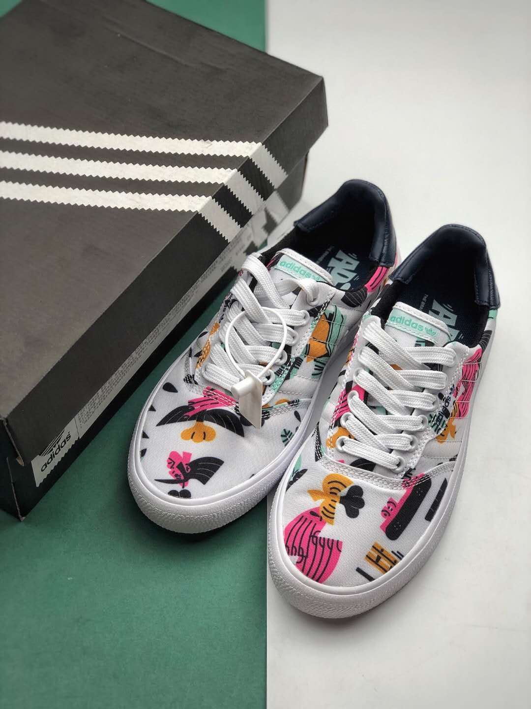 Adidas Originals 3MC White Multicolor DB3607 - Trendy Sneakers for Style Enthusiasts