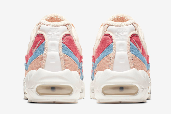 Nike WMNS Air Max 95 Plant Color Pack Crimson Tint CD7142-800 - Stylish Women's Sneakers for Everyday Wear