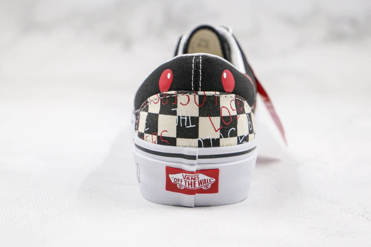 Vans House of Terror x Era 'IT' VN0A4U39ZPM Halloween Sneaker Vans House of Terror x Era 'IT' VN0A4U39ZPM Halloween Sneaker