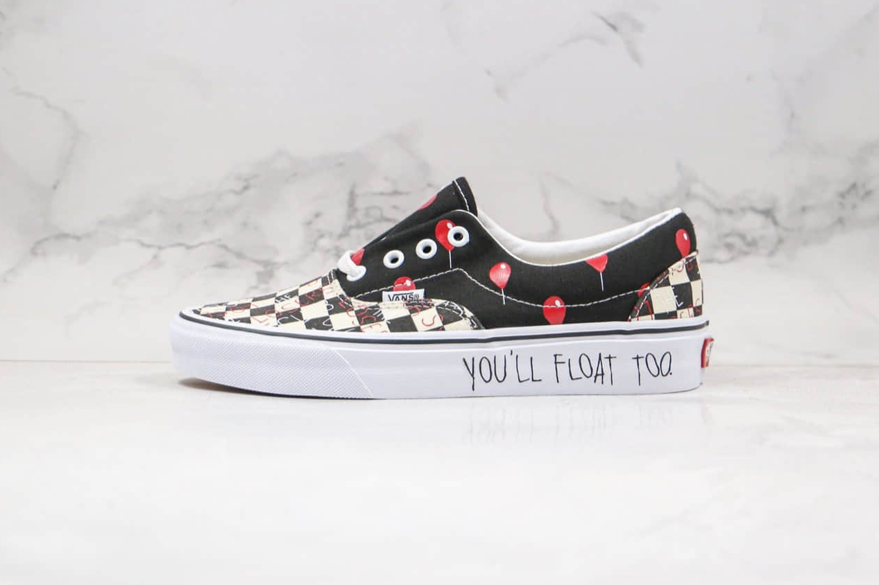 Vans House of Terror x Era 'IT' VN0A4U39ZPM Halloween Sneaker Vans House of Terror x Era 'IT' VN0A4U39ZPM Halloween Sneaker