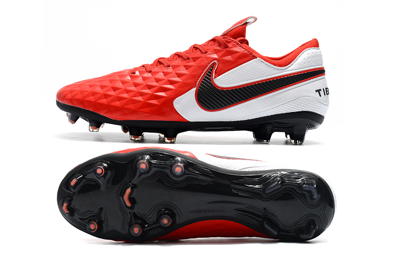 Nike Tiempo Legend 8 Elite FG Boot - Red White Black | Premium Soccer Cleats Nike Tiempo Legend 8 Elite FG Boot - Red White Black | Premium Soccer Cleats