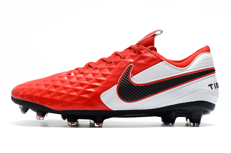 Nike Tiempo Legend 8 Elite FG Boot - Red White Black | Premium Soccer Cleats Nike Tiempo Legend 8 Elite FG Boot - Red White Black | Premium Soccer Cleats
